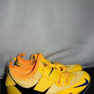 Nike Zoom Pole Vault Elite Track Spikes "Citron Pulse Volt" Men's 8 FZ9649-800